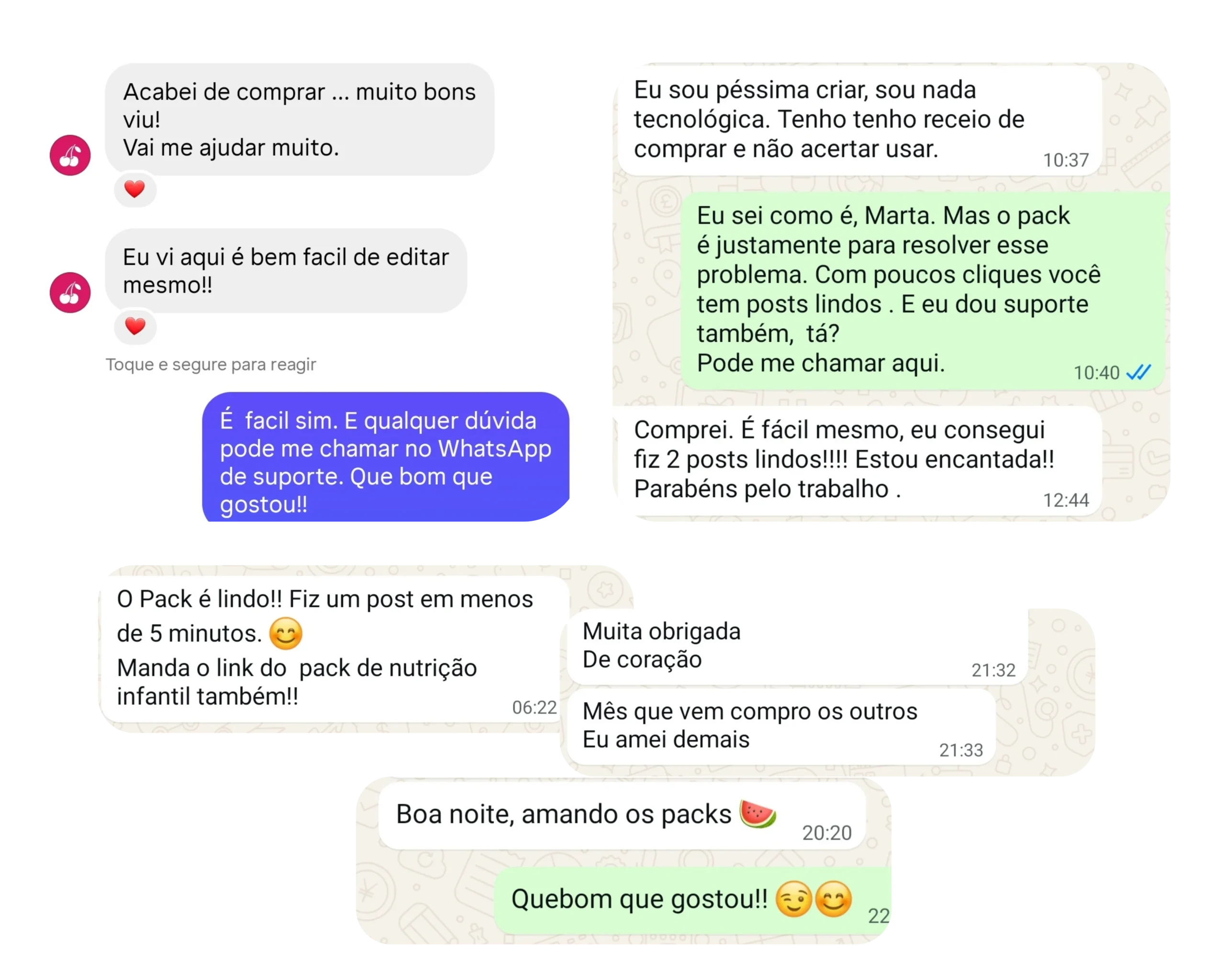 Pack de Reels